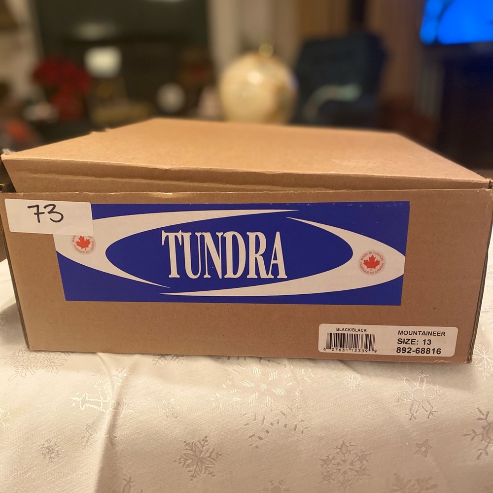 Tundra Men's Rain & Snow Boots - Black